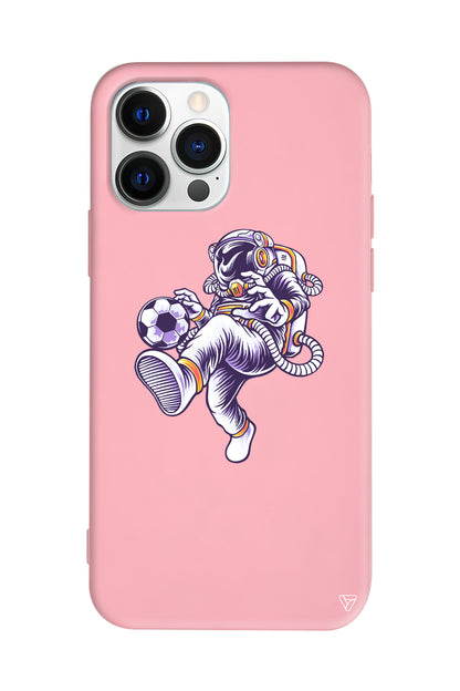 Uzayda Rovasata Lansman Model İçi Kadife Silikon Telefon Kılıfı