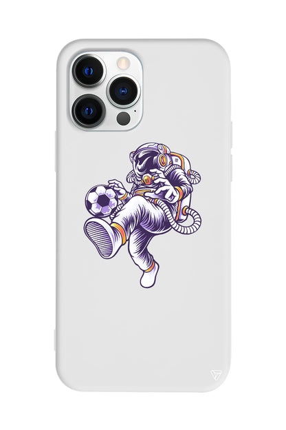 Uzayda Rovasata Lansman Model İçi Kadife Silikon Telefon Kılıfı