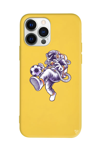 Uzayda Rovasata Lansman Model İçi Kadife Silikon Telefon Kılıfı