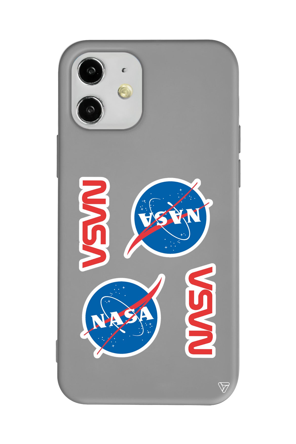 Space Station Lansman Model İçi Kadife Silikon Telefon Kılıfı