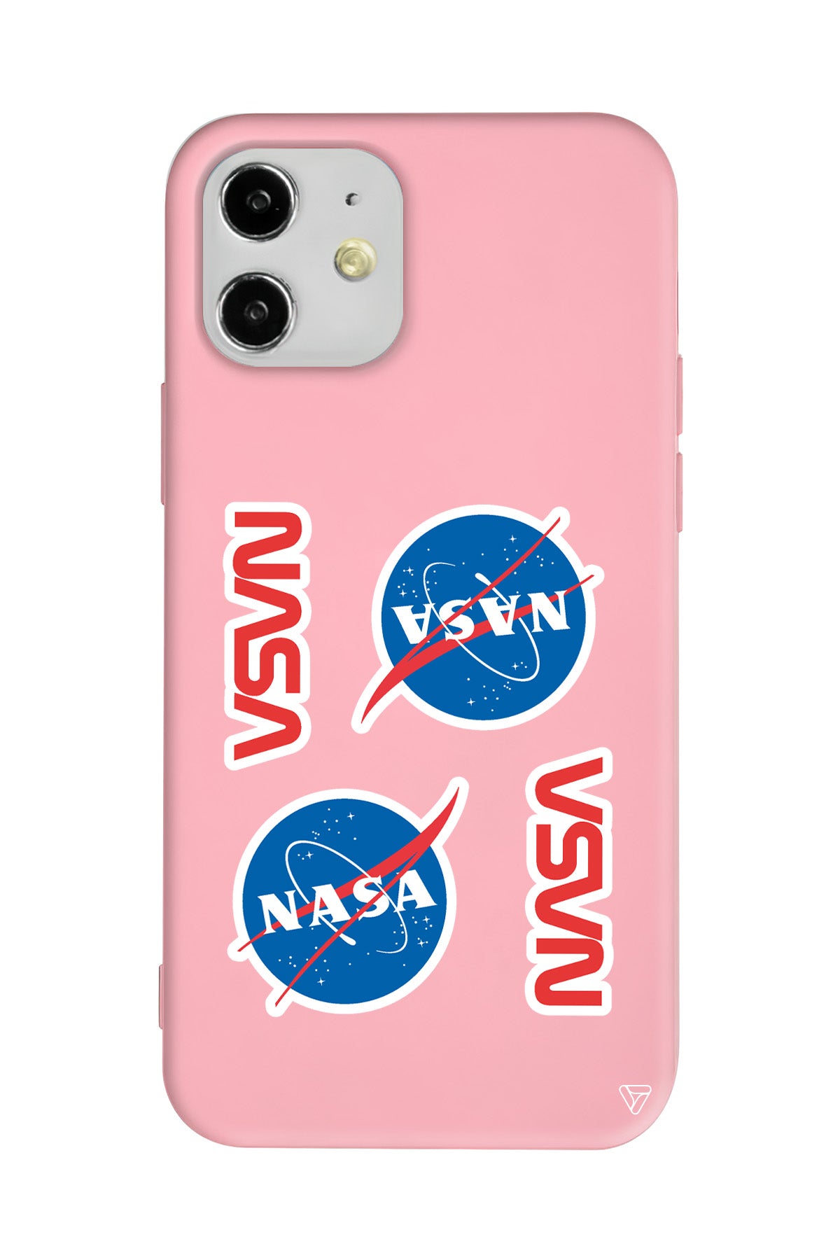 Space Station Lansman Model İçi Kadife Silikon Telefon Kılıfı