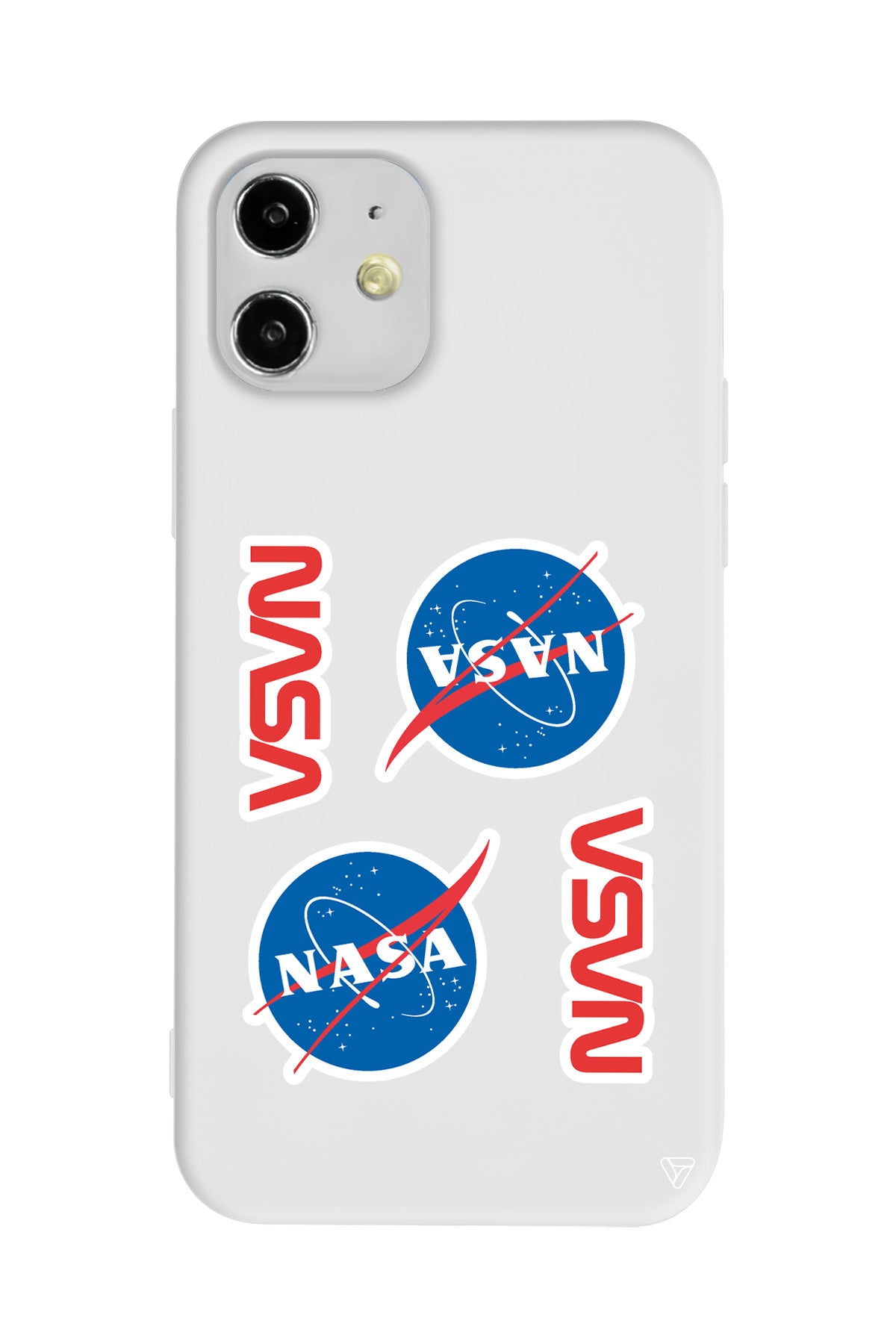 Space Station Lansman Model İçi Kadife Silikon Telefon Kılıfı