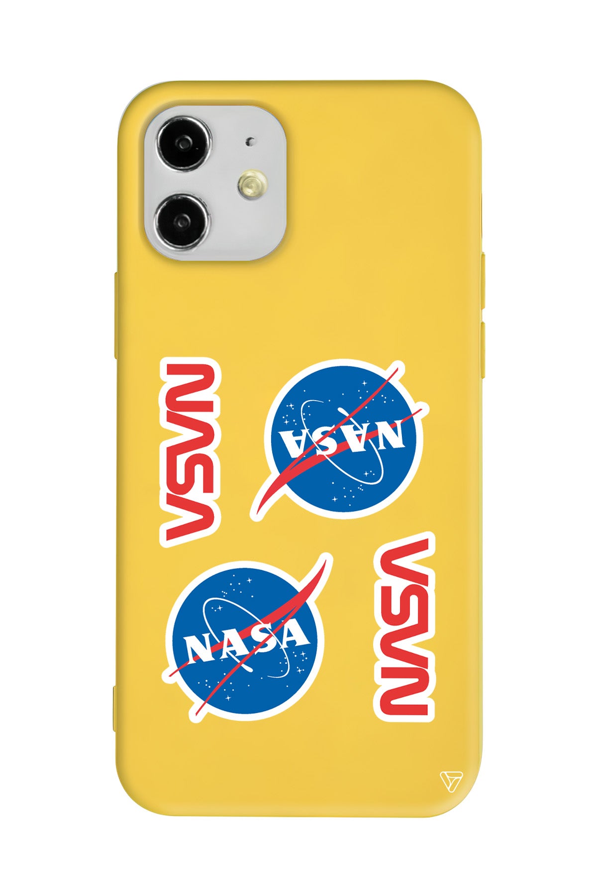 Space Station Lansman Model İçi Kadife Silikon Telefon Kılıfı