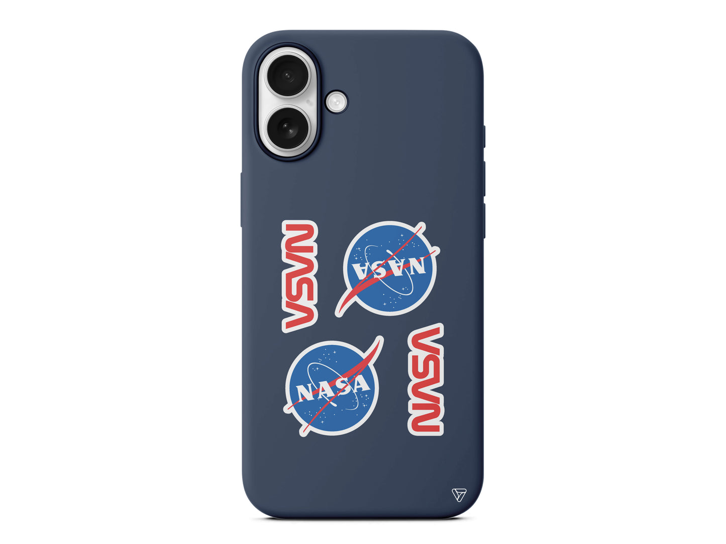 Space Station Lansman Model İçi Kadife Silikon Telefon Kılıfı