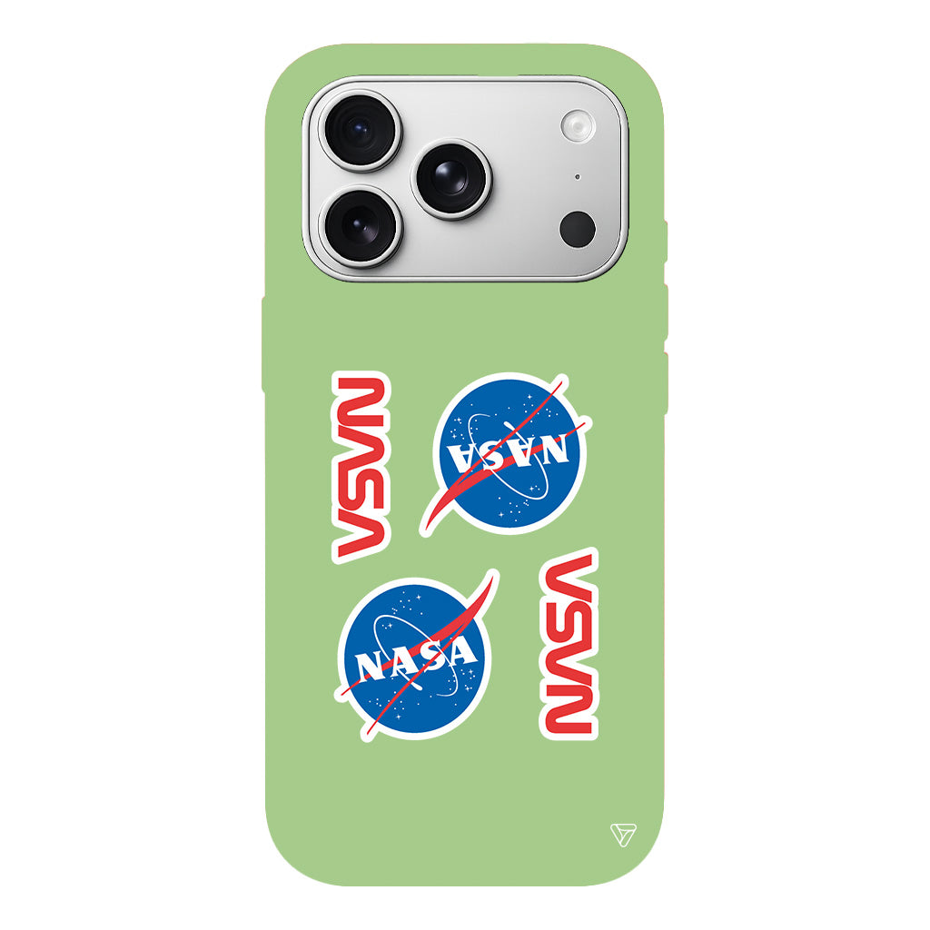 Space Station Lansman Model İçi Kadife Silikon Telefon Kılıfı