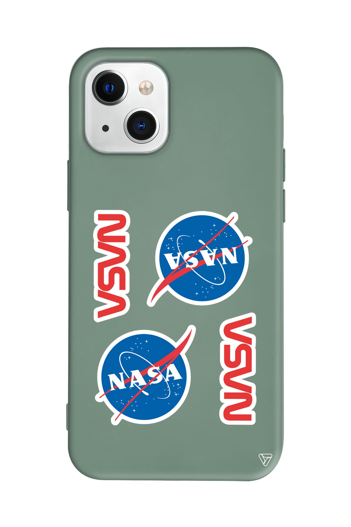 Space Station Lansman Model İçi Kadife Silikon Telefon Kılıfı