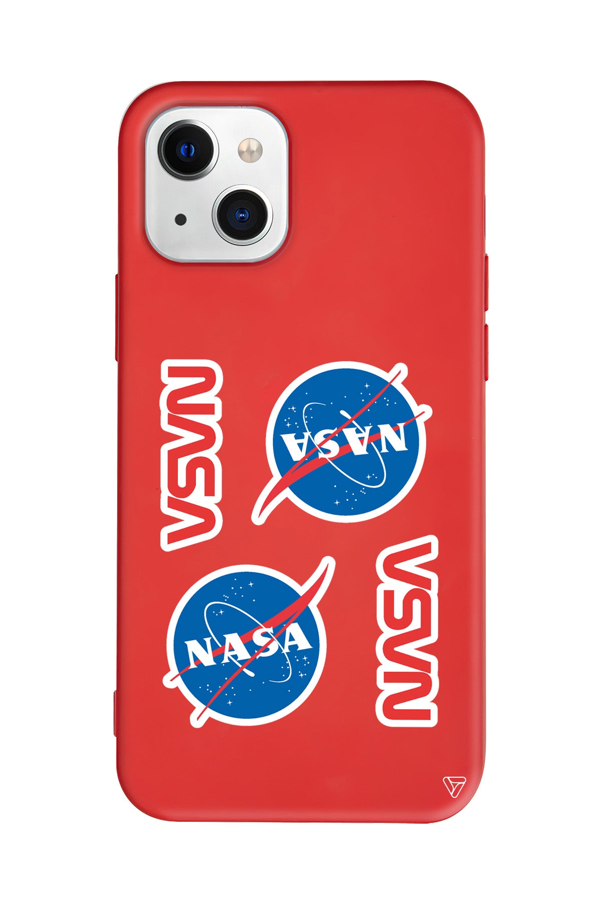 Space Station Lansman Model İçi Kadife Silikon Telefon Kılıfı – Plus Serisine Özel