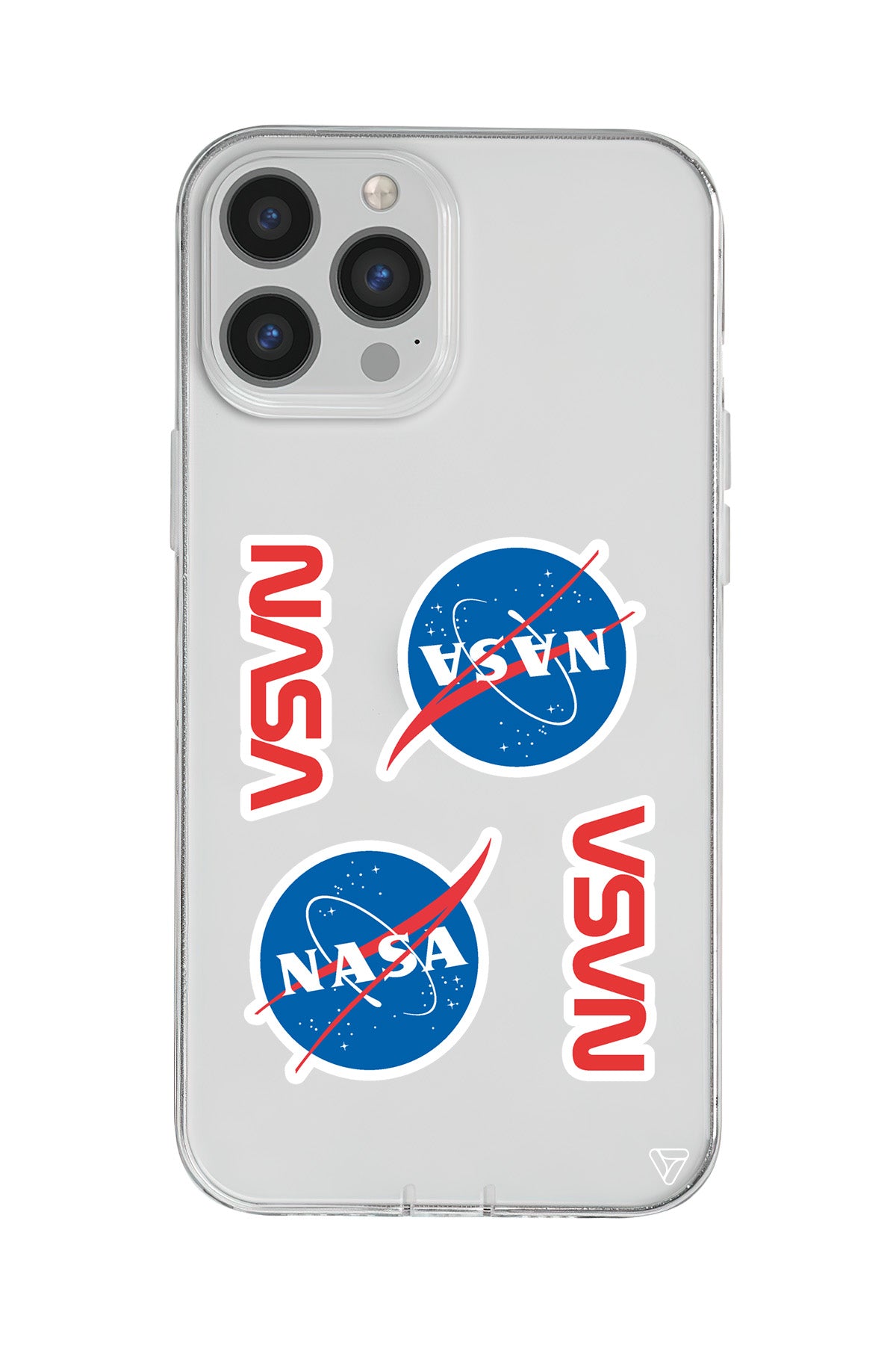 Space Station Lansman Model İçi Kadife Silikon Telefon Kılıfı