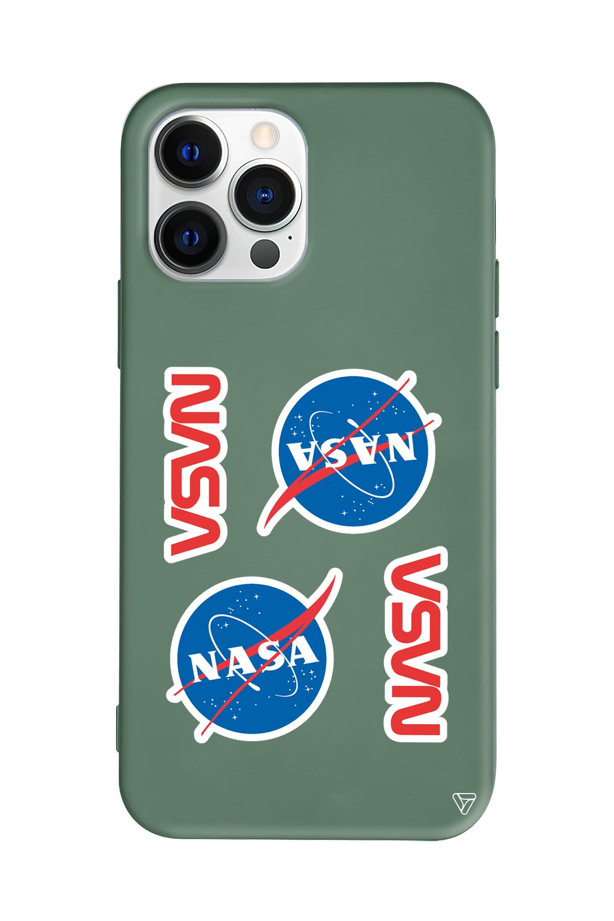 Space Station Lansman Model İçi Kadife Silikon Telefon Kılıfı