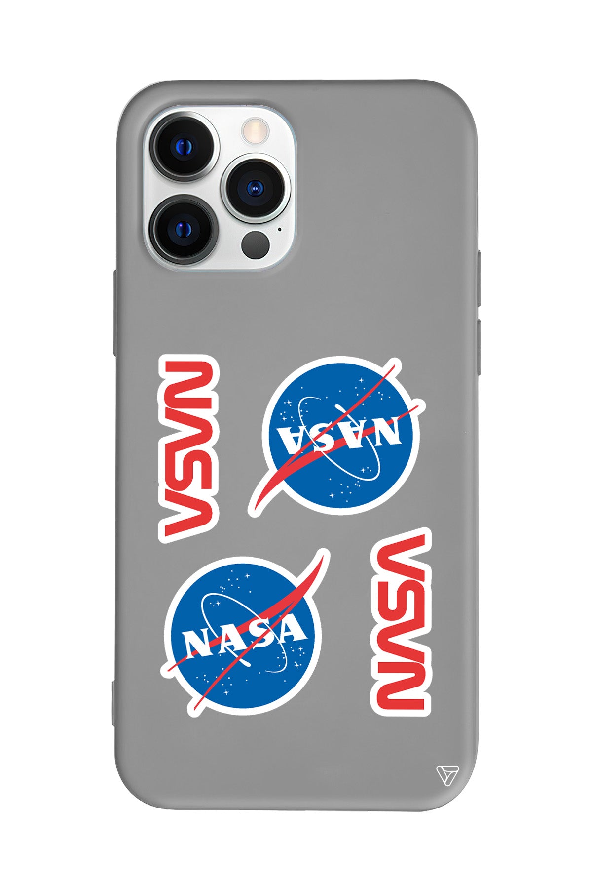 Space Station Lansman Model İçi Kadife Silikon Telefon Kılıfı