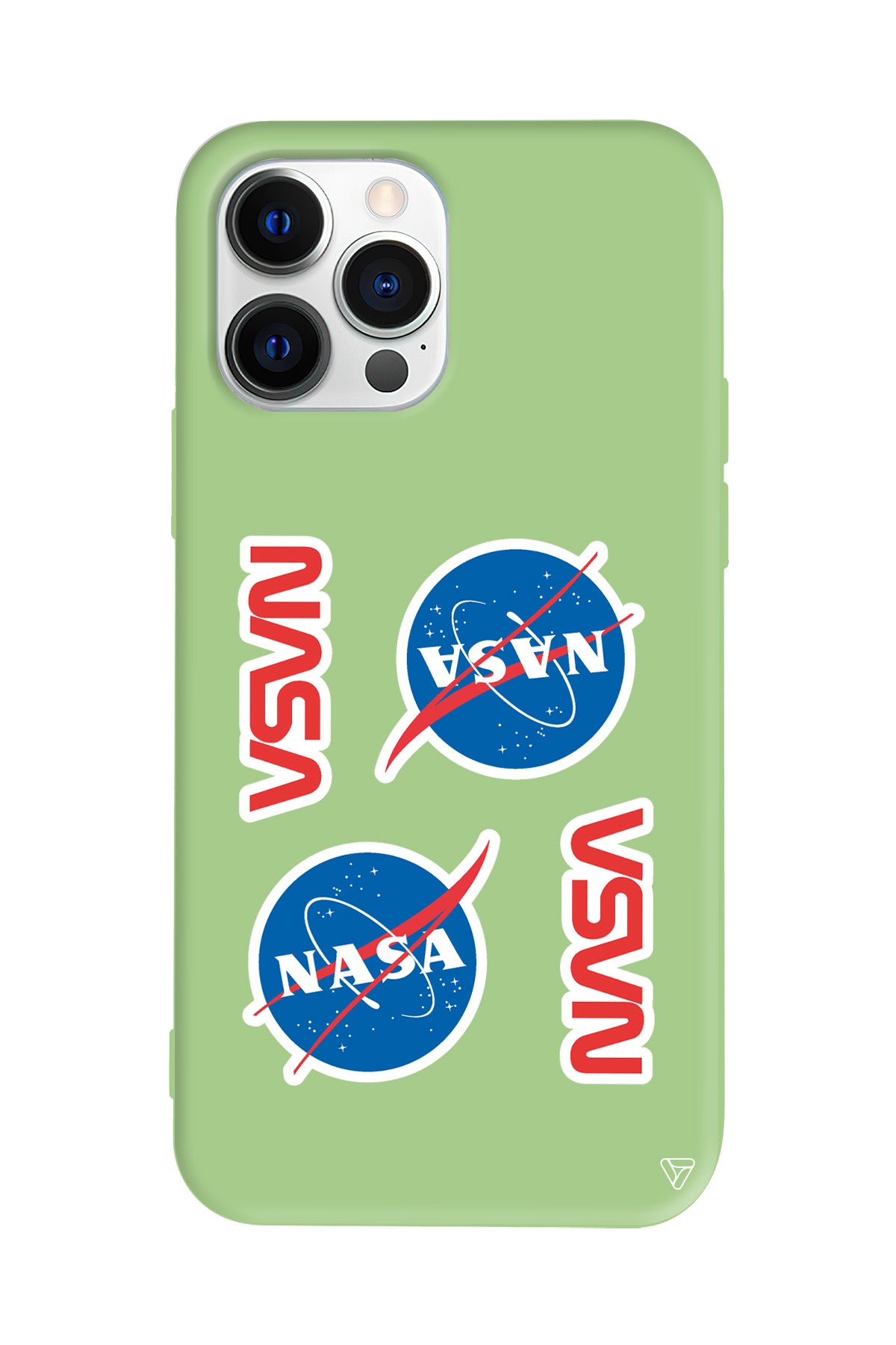 Space Station Lansman Model İçi Kadife Silikon Telefon Kılıfı