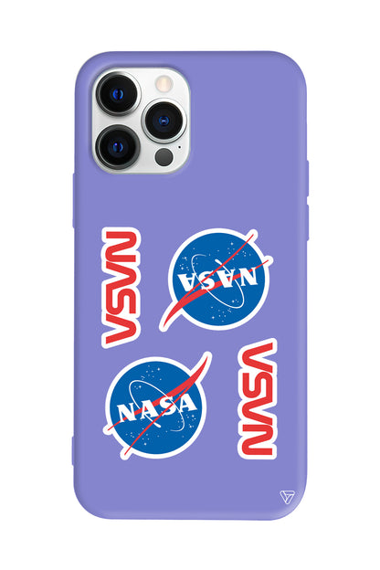 Space Station Lansman Model İçi Kadife Silikon Telefon Kılıfı