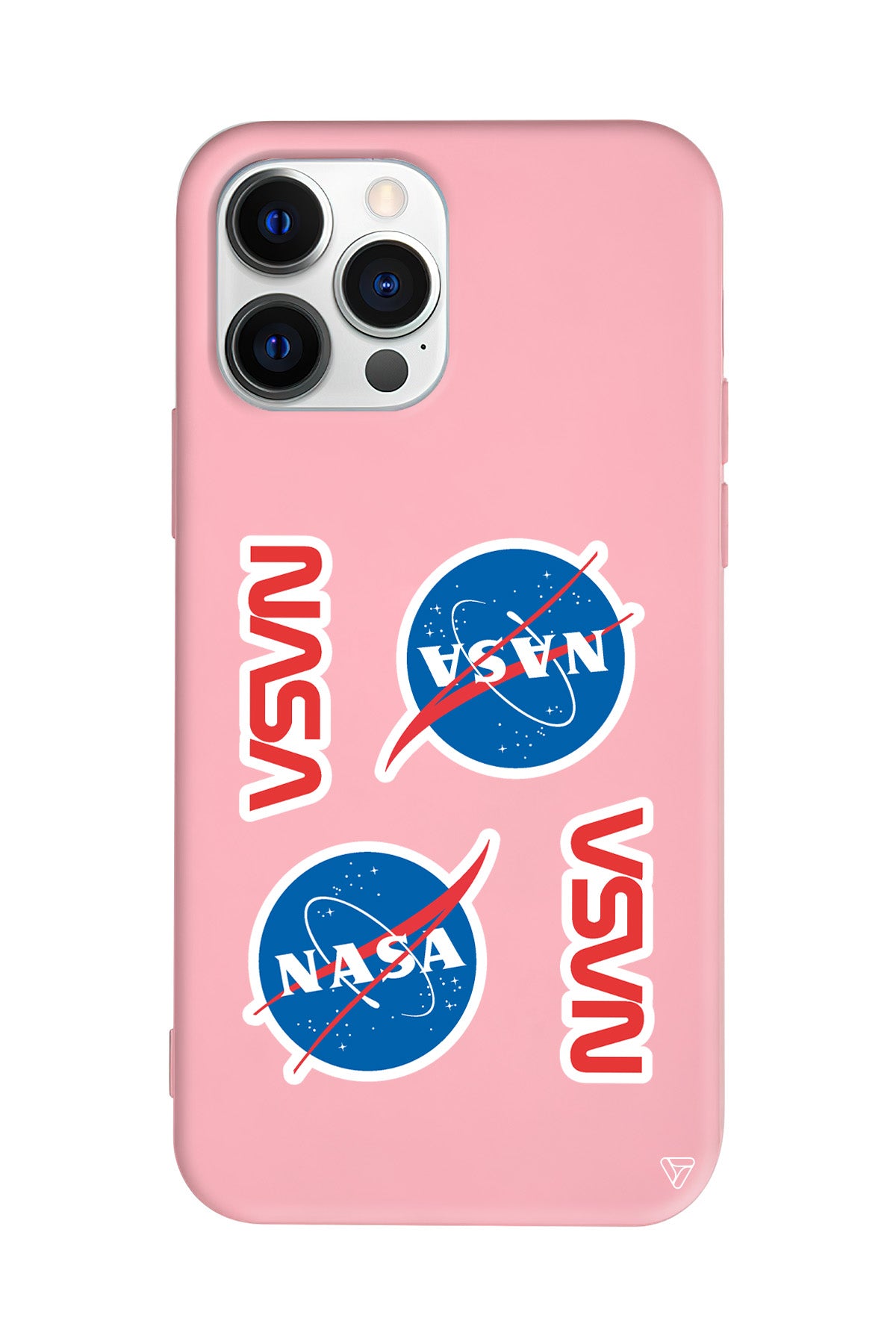 Space Station Lansman Model İçi Kadife Silikon Telefon Kılıfı