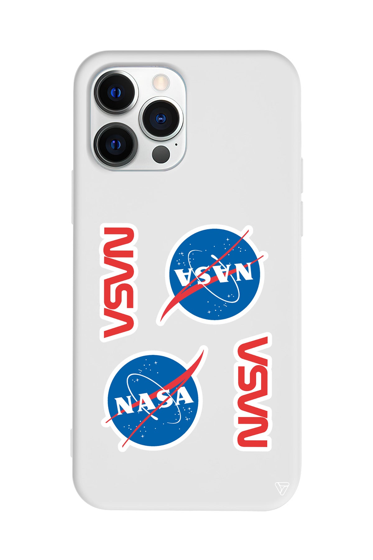 Space Station Lansman Model İçi Kadife Silikon Telefon Kılıfı