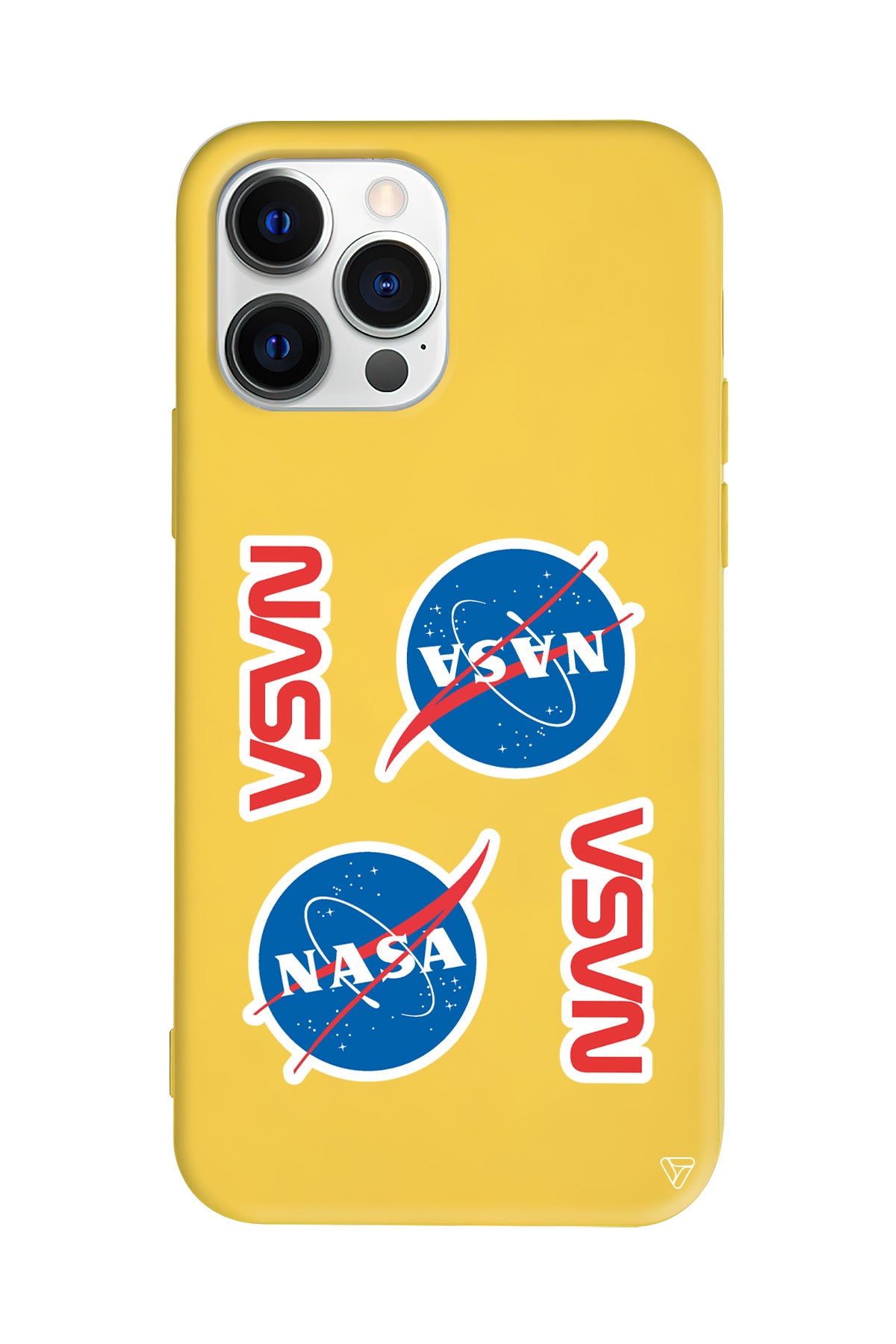 Space Station Lansman Model İçi Kadife Silikon Telefon Kılıfı