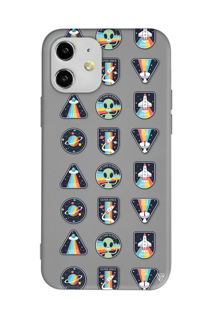 Stiker Lansman Model İçi Kadife Silikon Telefon Kılıfı