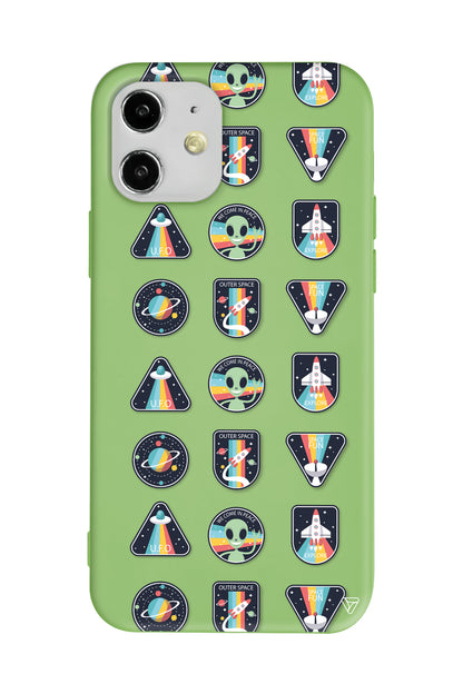 Stiker Lansman Model İçi Kadife Silikon Telefon Kılıfı