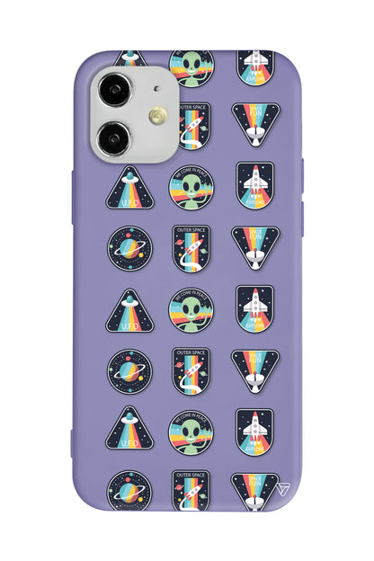 Stiker Lansman Model İçi Kadife Silikon Telefon Kılıfı