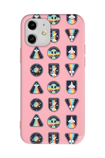 Stiker Lansman Model İçi Kadife Silikon Telefon Kılıfı