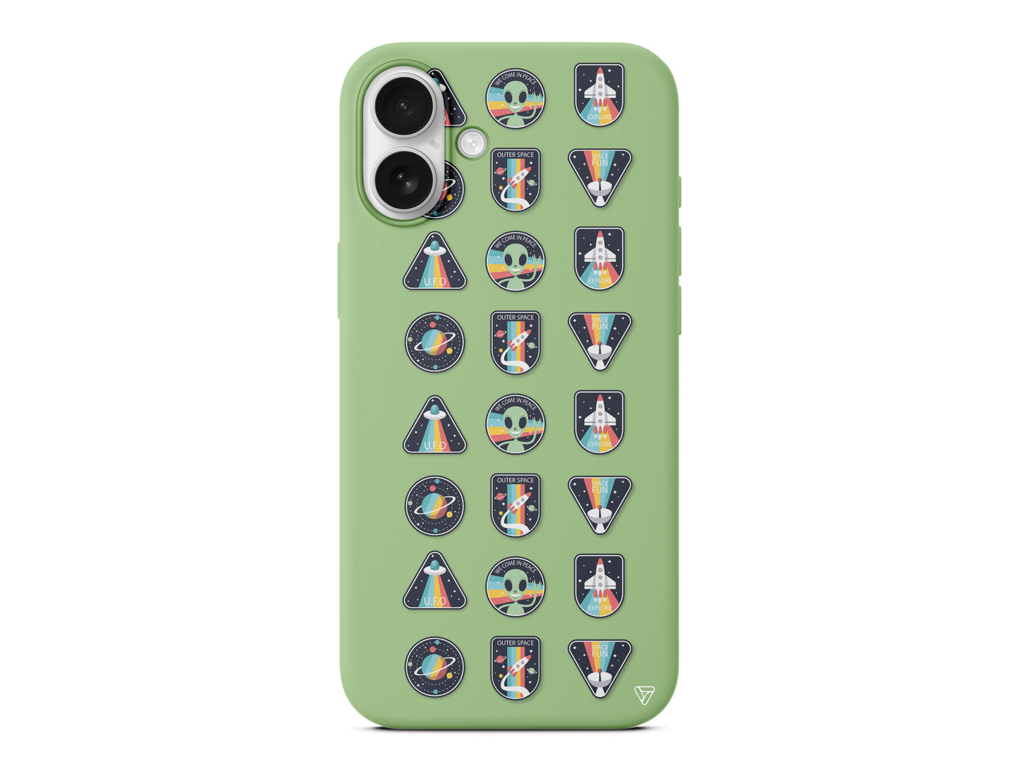 Stiker Lansman Model İçi Kadife Silikon Telefon Kılıfı