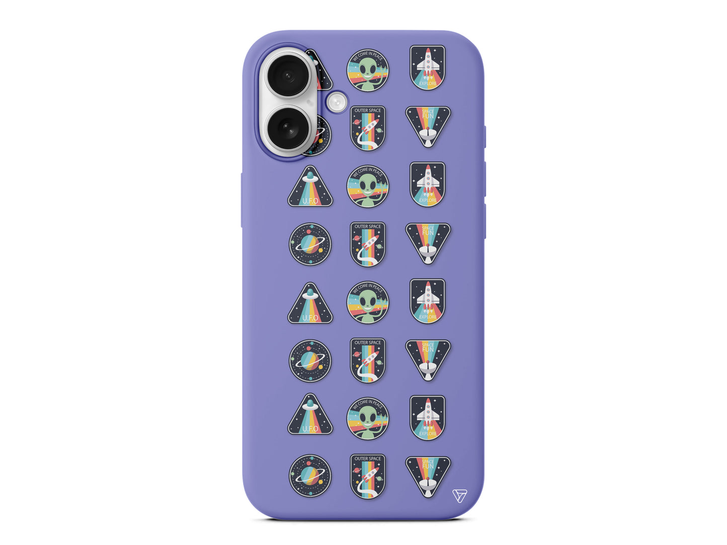 Stiker Lansman Model İçi Kadife Silikon Telefon Kılıfı