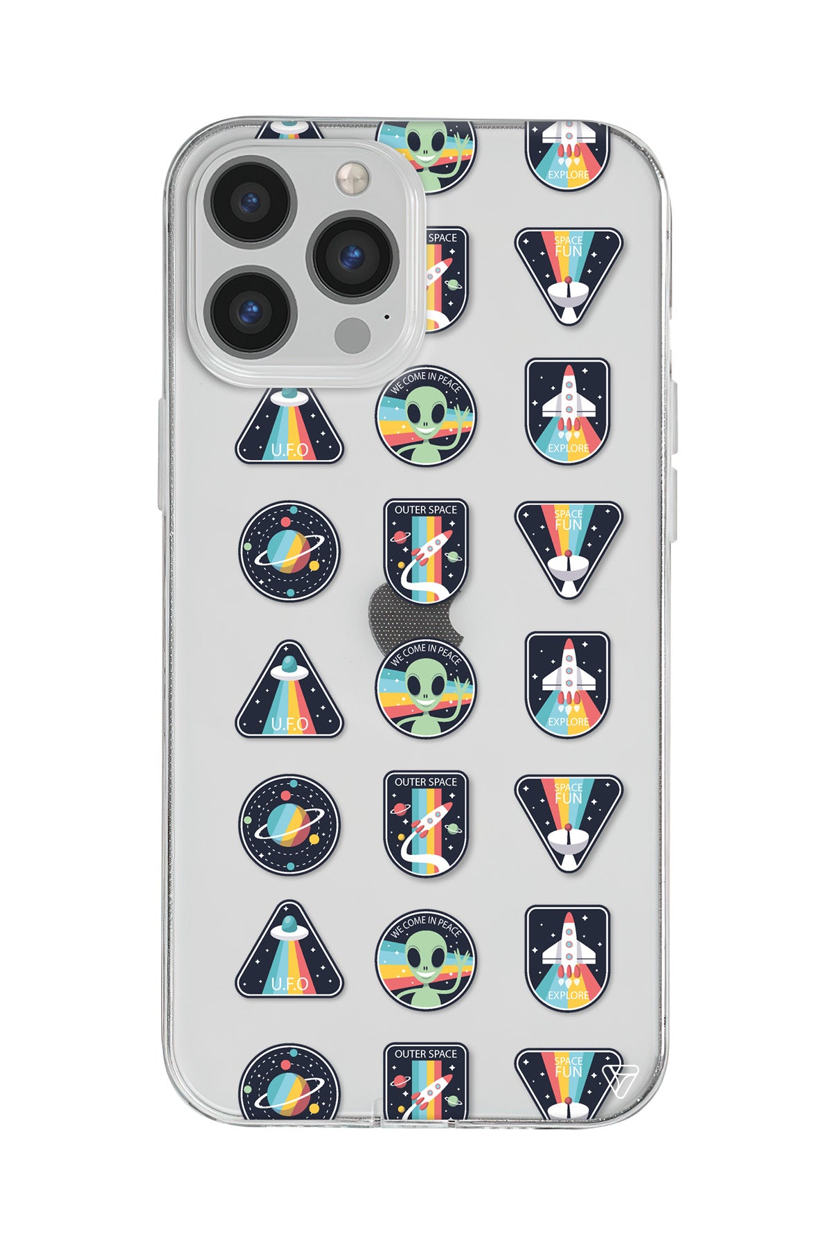 Stiker Lansman Model İçi Kadife Silikon Telefon Kılıfı