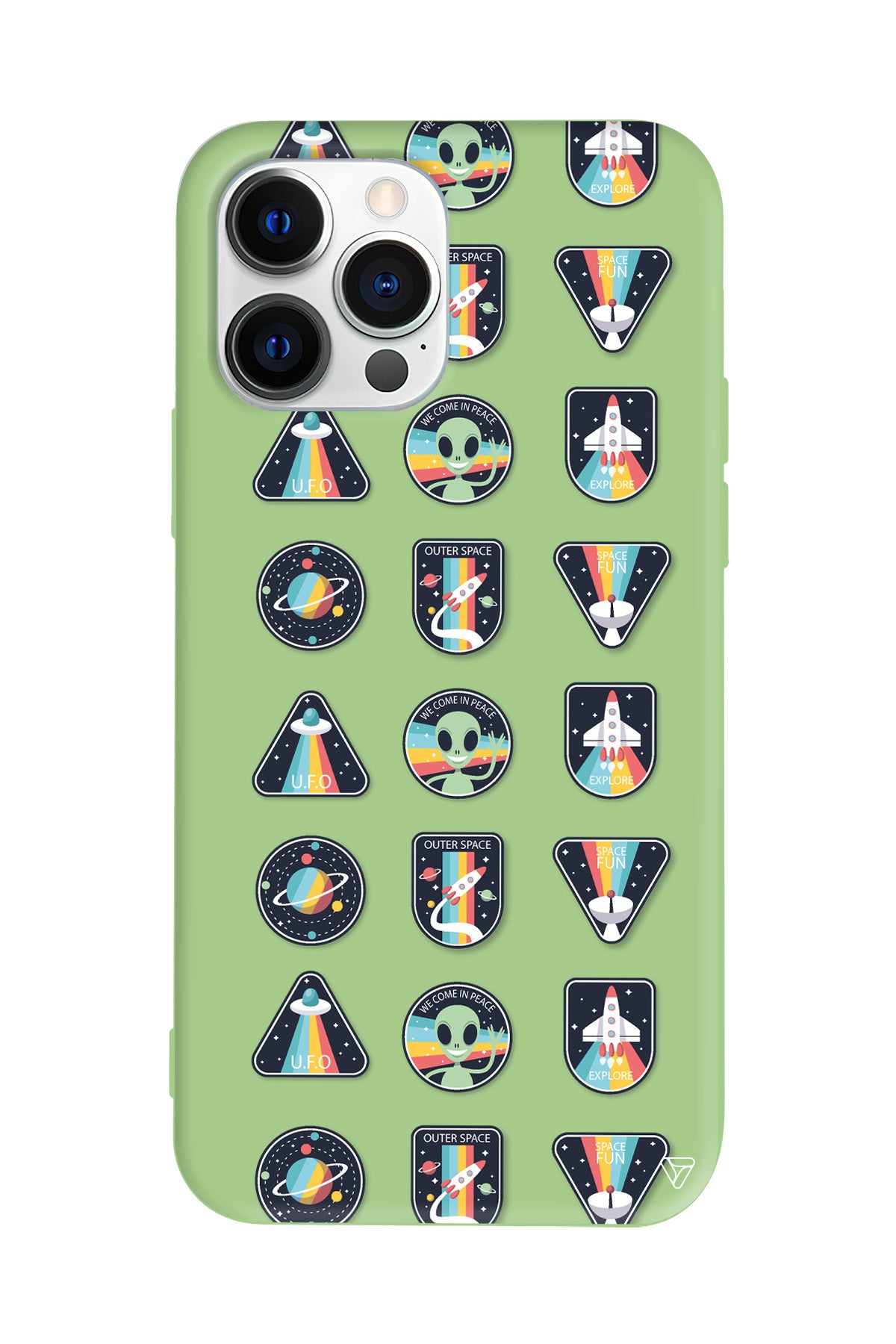 Stiker Lansman Model İçi Kadife Silikon Telefon Kılıfı