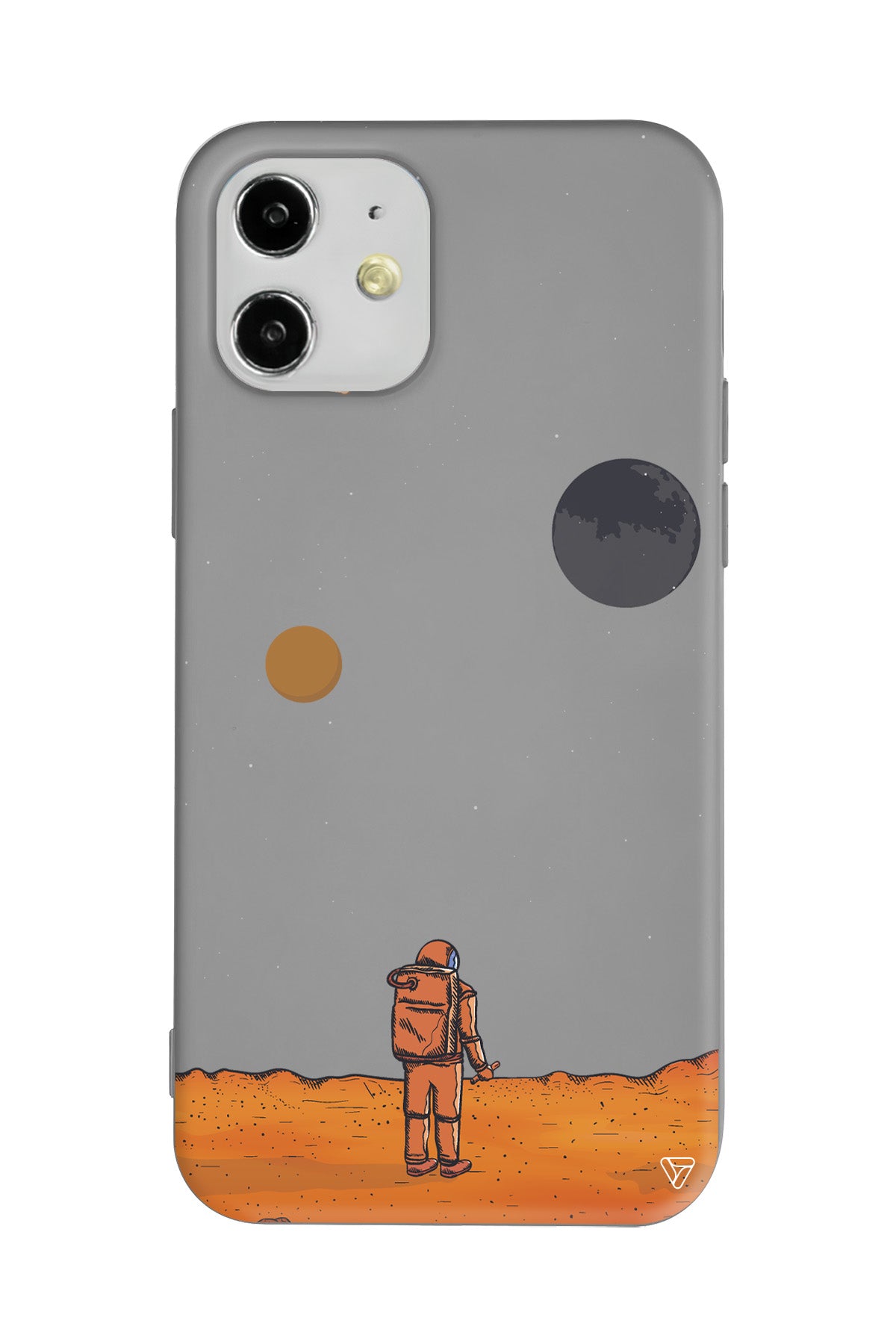 Mars Lansman Model İçi Kadife Silikon Telefon Kılıfı