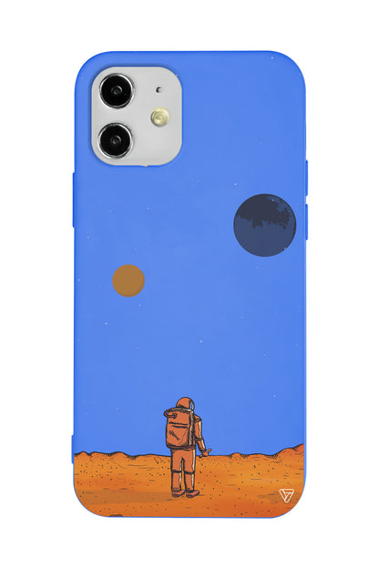 Mars Lansman Model İçi Kadife Silikon Telefon Kılıfı