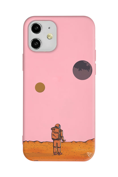 Mars Lansman Model İçi Kadife Silikon Telefon Kılıfı