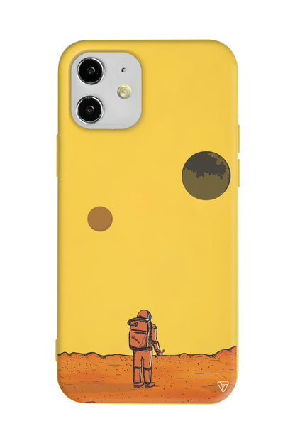 Mars Lansman Model İçi Kadife Silikon Telefon Kılıfı