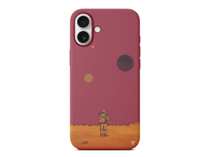 Mars Lansman Model İçi Kadife Silikon Telefon Kılıfı