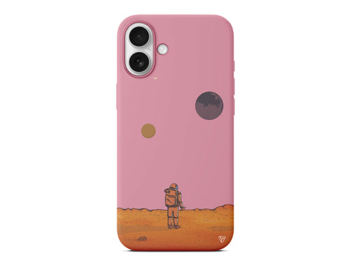 Mars Lansman Model İçi Kadife Silikon Telefon Kılıfı – Plus Serisine Özel