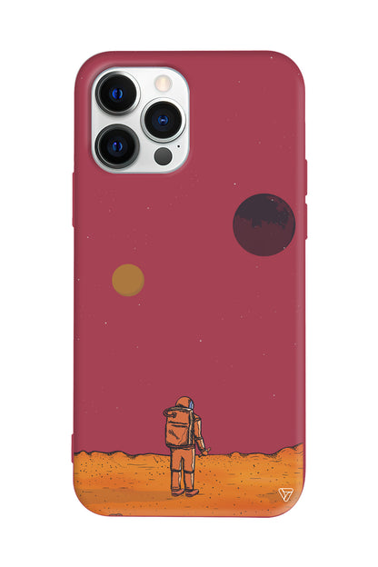 Mars Lansman Model İçi Kadife Silikon Telefon Kılıfı