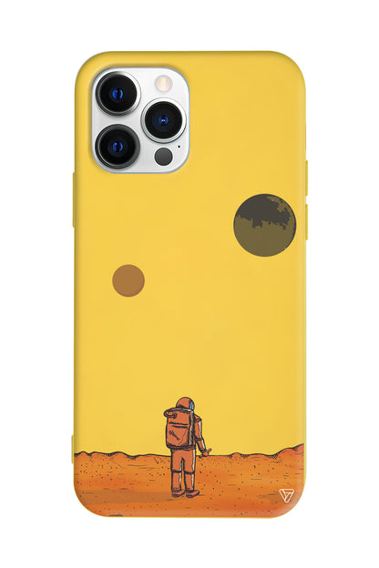 Mars Lansman Model İçi Kadife Silikon Telefon Kılıfı