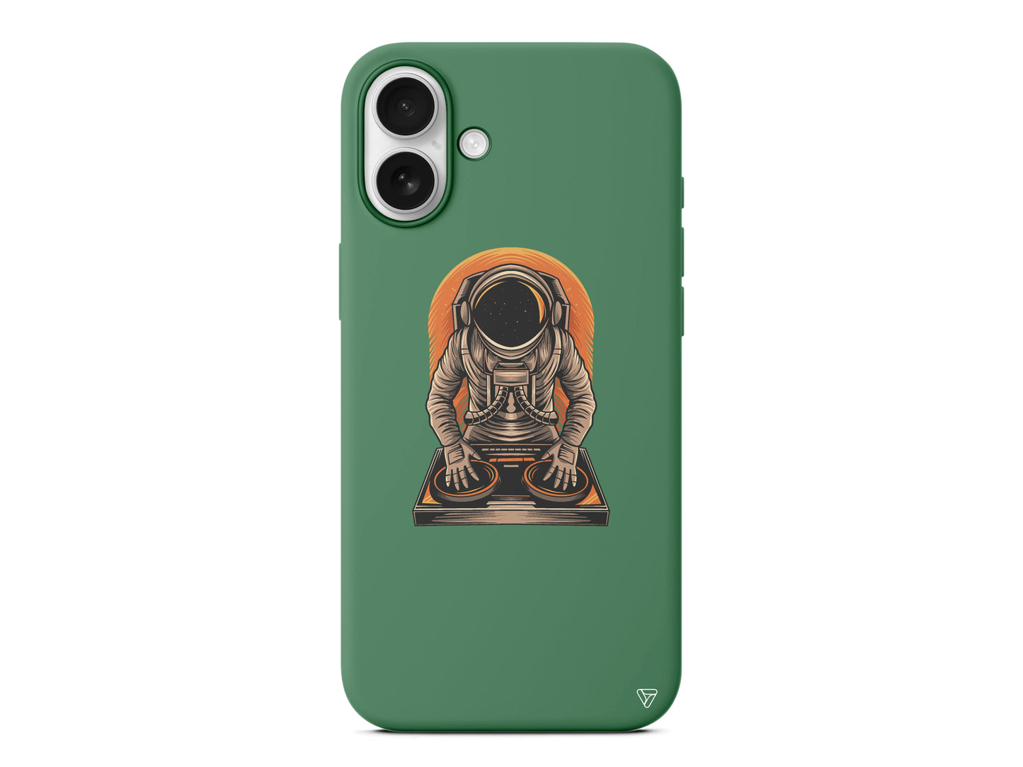 DJ Astronot Lansman Model İçi Kadife Silikon Telefon Kılıfı – Plus Serisine Özel