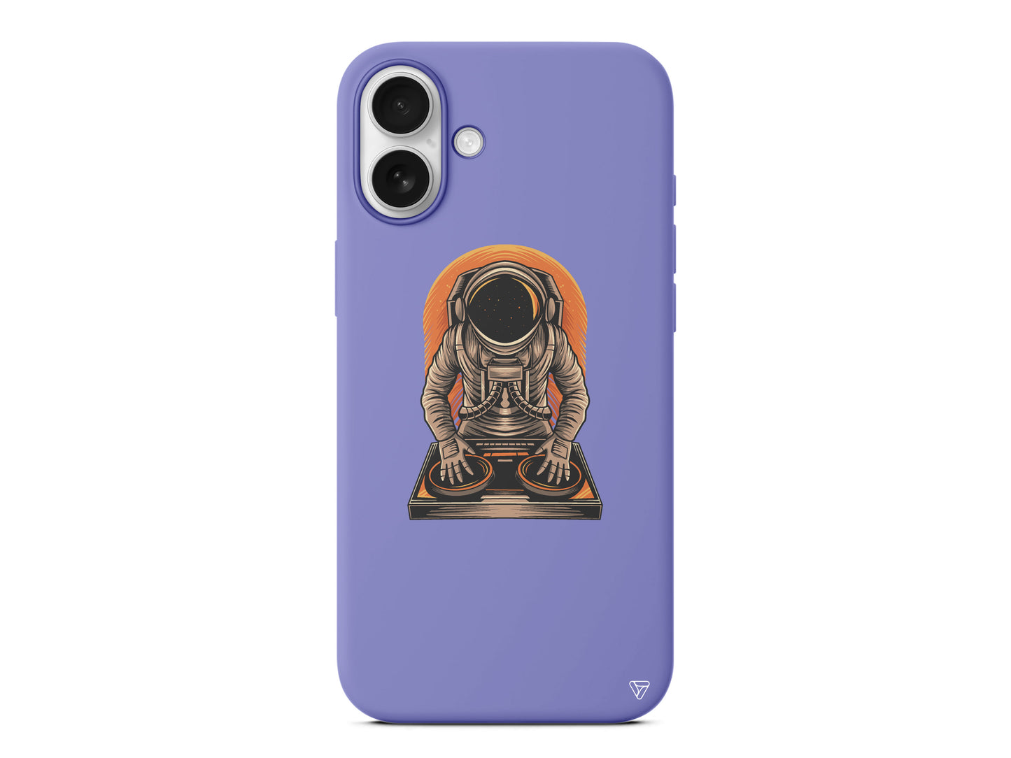 DJ Astronot Lansman Model İçi Kadife Silikon Telefon Kılıfı – Plus Serisine Özel