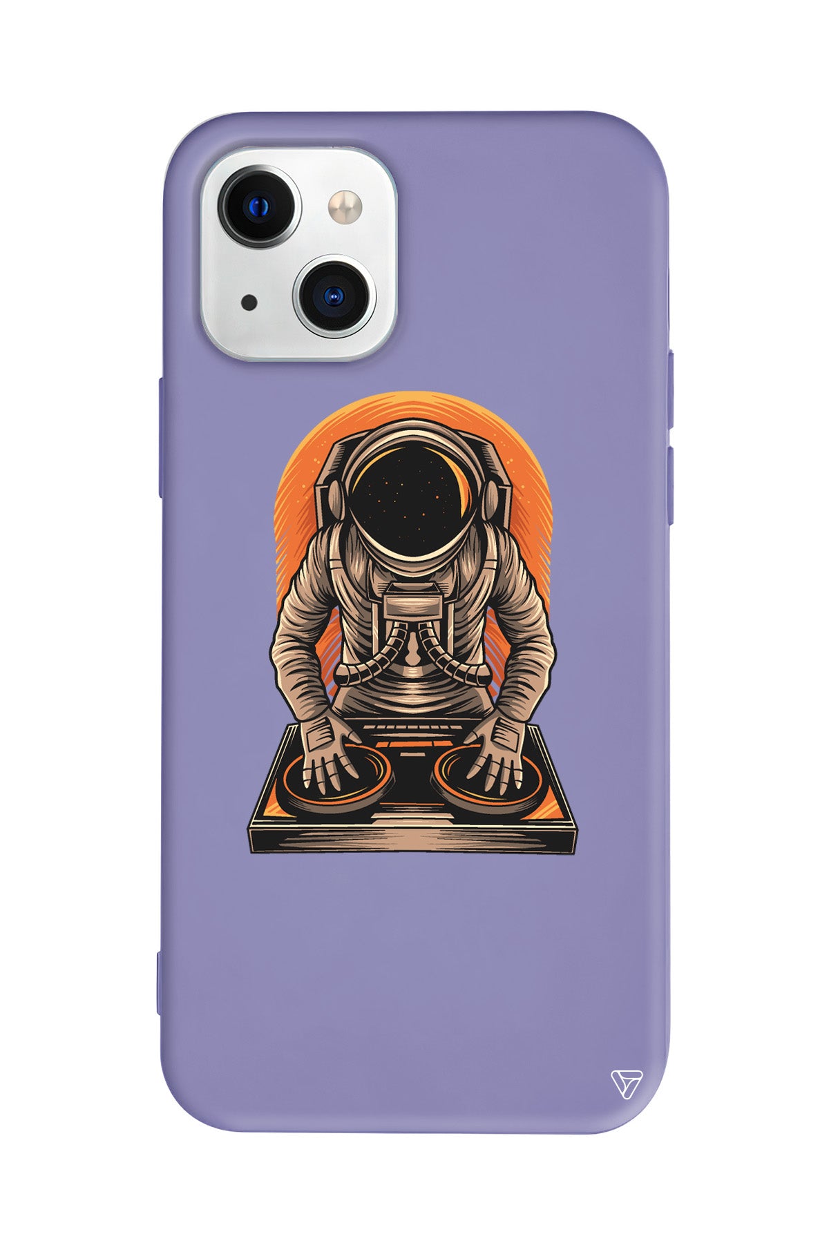DJ Astronot Lansman Model İçi Kadife Silikon Telefon Kılıfı – Plus Serisine Özel