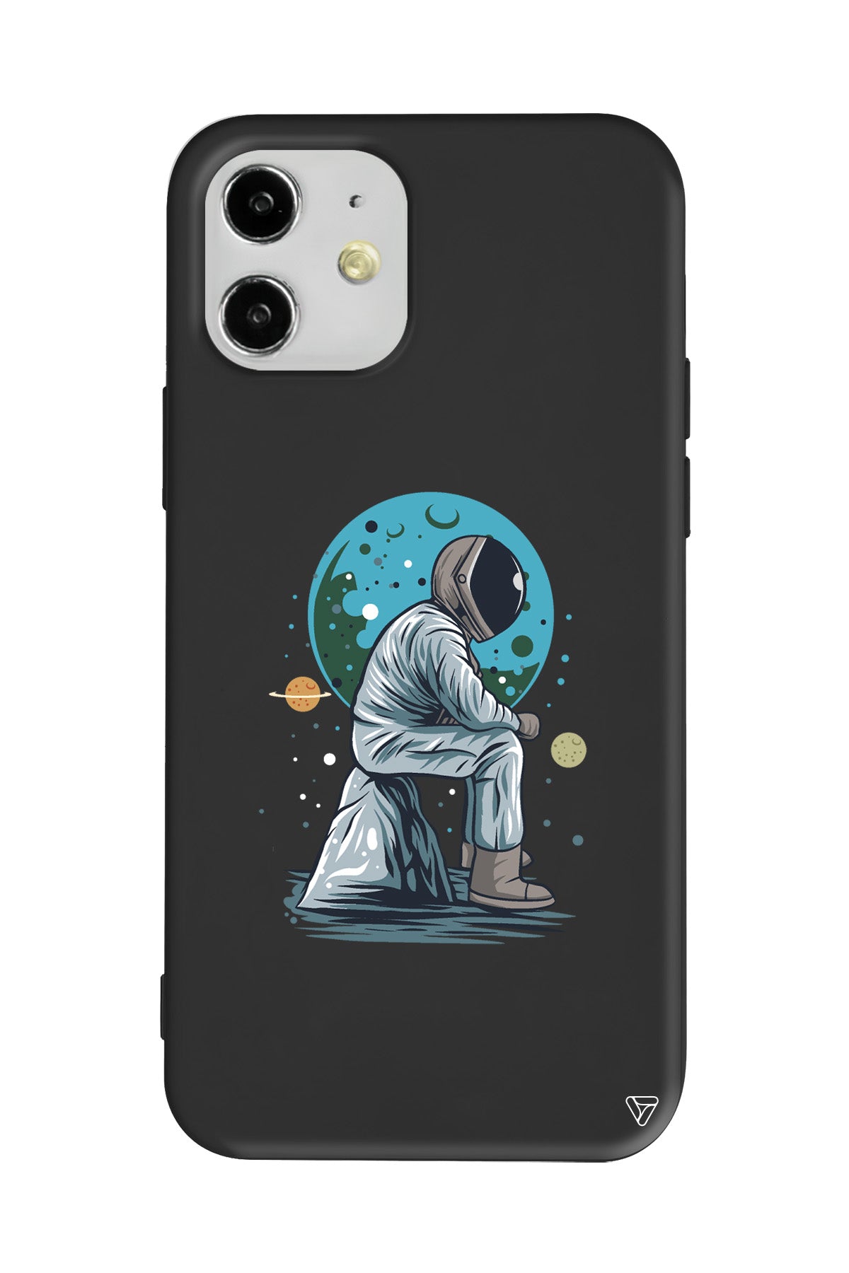 Forever Alone Lansman Model İçi Kadife Silikon Telefon Kılıfı