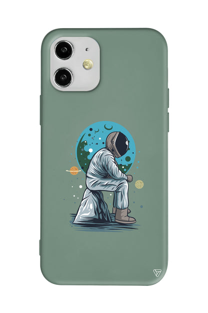 Forever Alone Lansman Model İçi Kadife Silikon Telefon Kılıfı