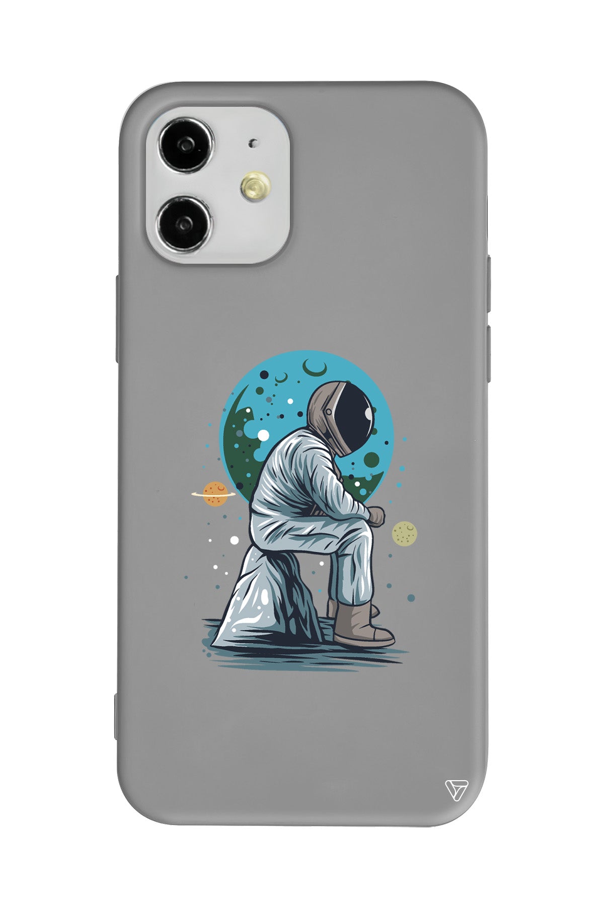 Forever Alone Lansman Model İçi Kadife Silikon Telefon Kılıfı