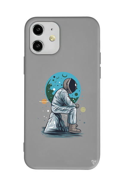 Forever Alone Lansman Model İçi Kadife Silikon Telefon Kılıfı