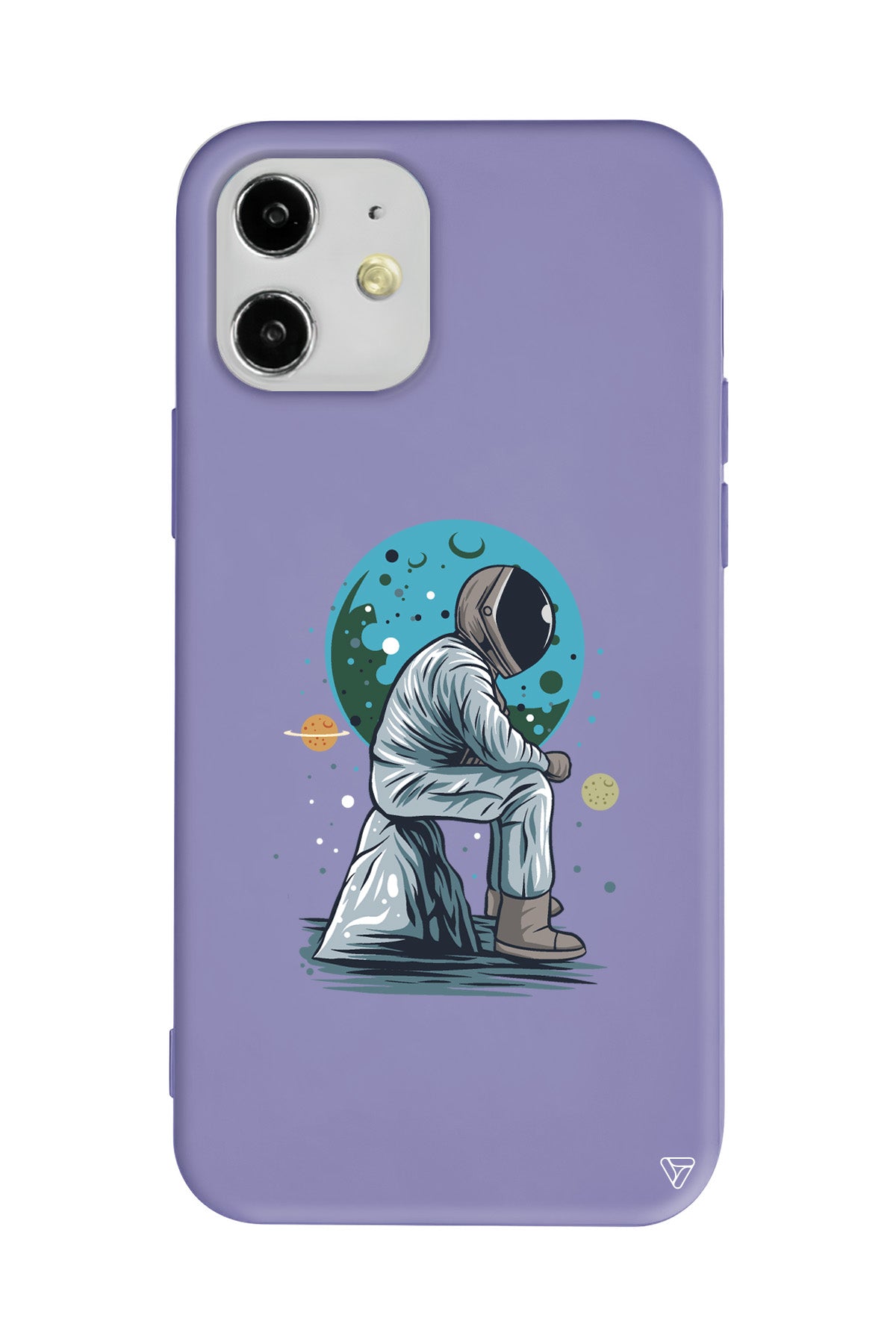 Forever Alone Lansman Model İçi Kadife Silikon Telefon Kılıfı