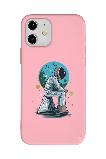 Forever Alone Lansman Model İçi Kadife Silikon Telefon Kılıfı