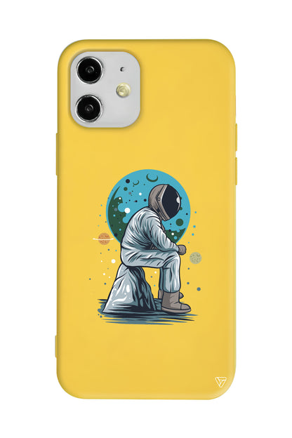 Forever Alone Lansman Model İçi Kadife Silikon Telefon Kılıfı