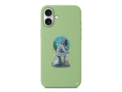 Forever Alone Lansman Model İçi Kadife Silikon Telefon Kılıfı