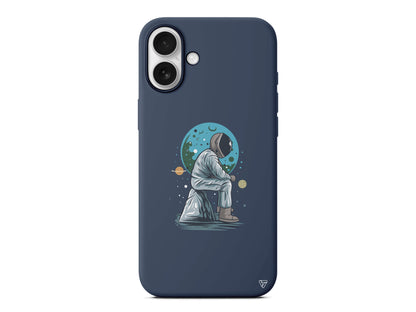 Forever Alone Lansman Model İçi Kadife Silikon Telefon Kılıfı