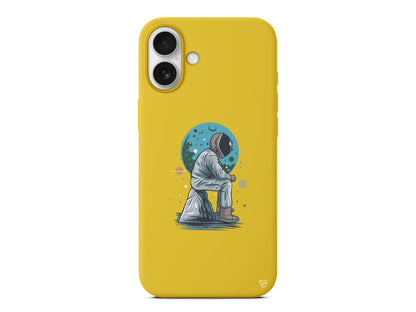 Forever Alone Lansman Model İçi Kadife Silikon Telefon Kılıfı