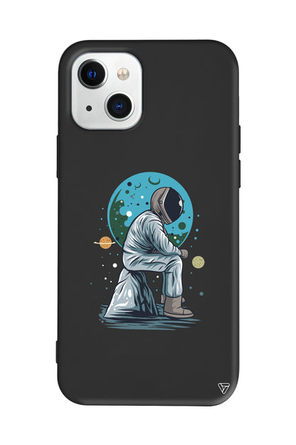 Forever Alone Lansman Model İçi Kadife Silikon Telefon Kılıfı