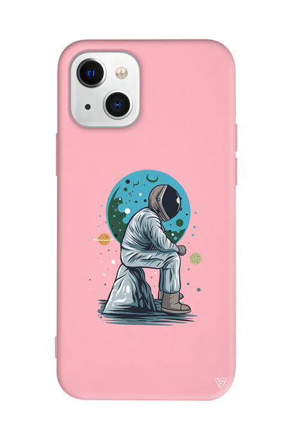 Forever Alone Lansman Model İçi Kadife Silikon Telefon Kılıfı – Plus Serisine Özel